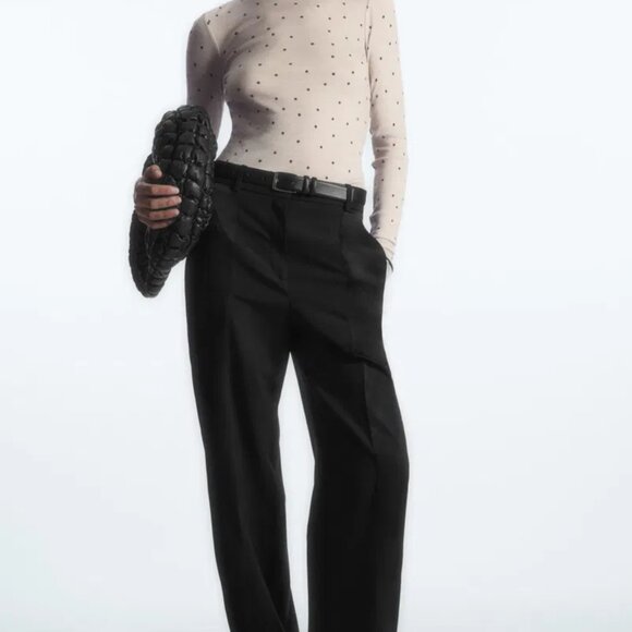 COS polka dot merino wool turtleneck - Small - Picture 5 of 7